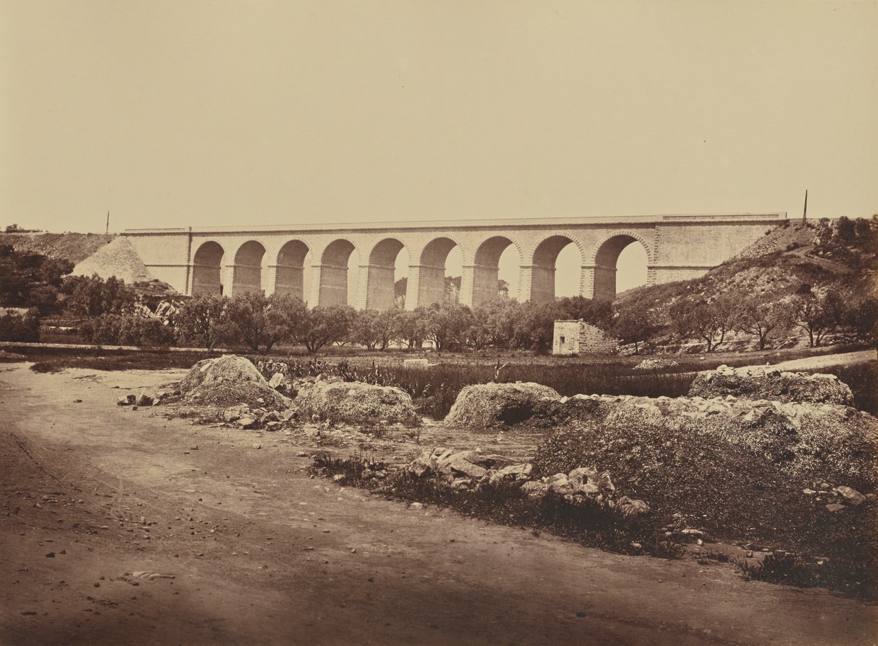 Bandol Viaduct. av Édouard Baldus