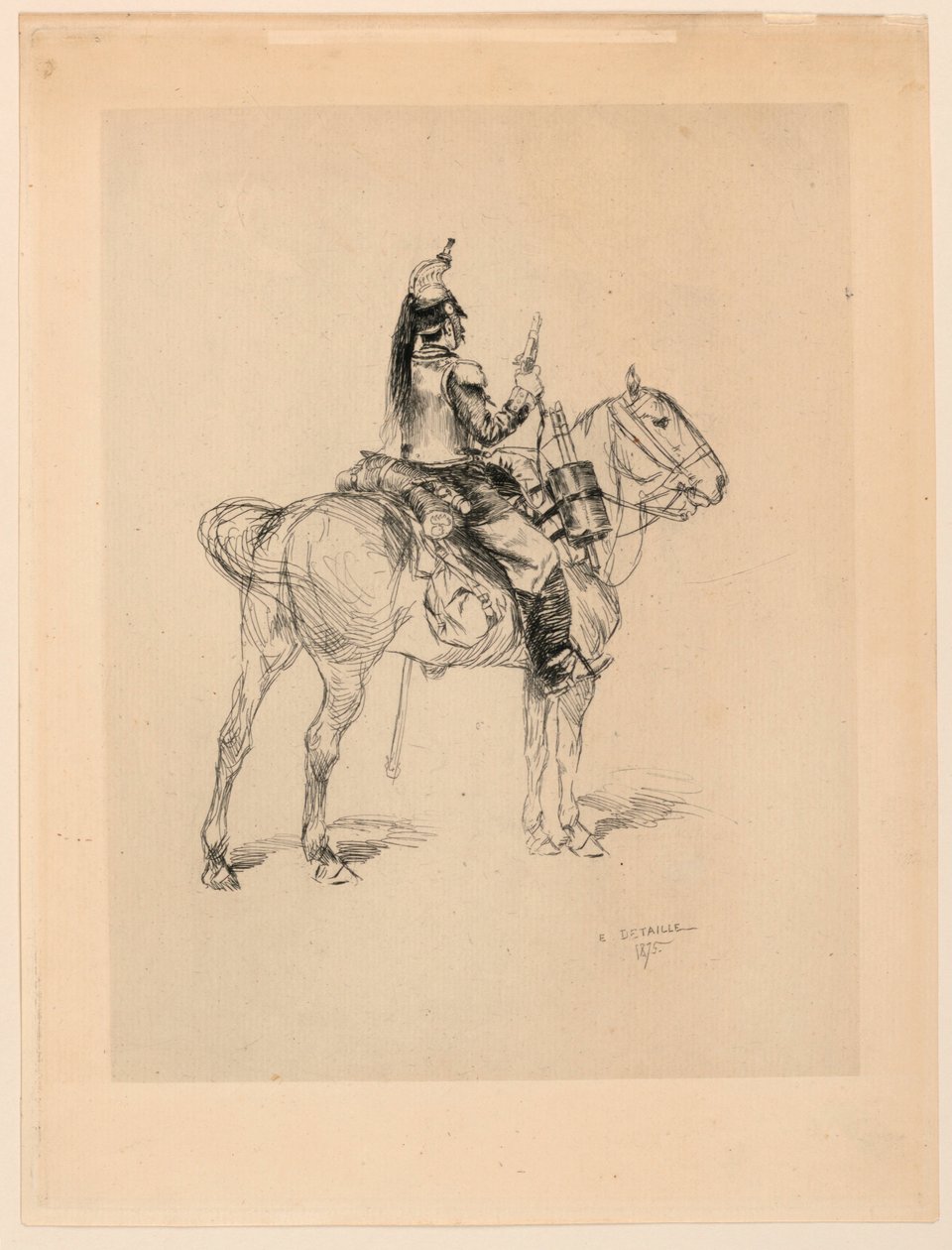 Jägare till häst av Edouard Detaille