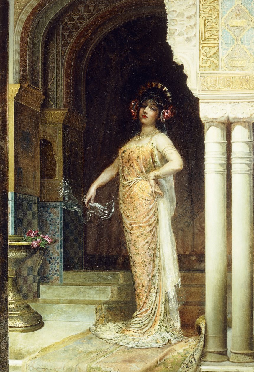 Den Odalisque; L"Odalisque, av Edouard Frederic Wilhelm Richter