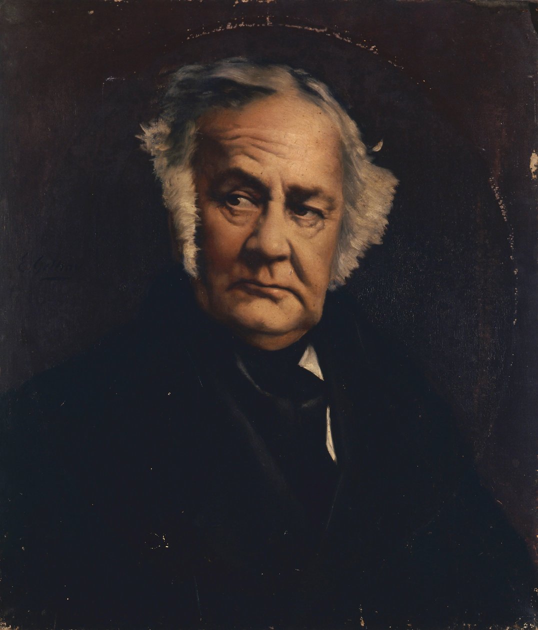 Porträtt av herr Val av Edouard Gelhay