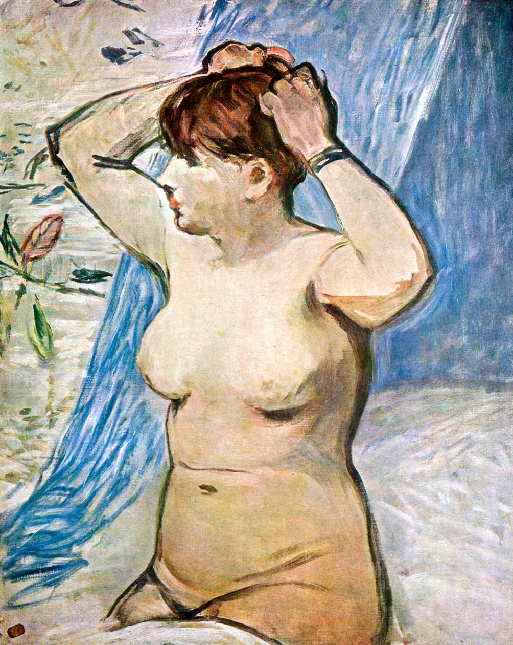 En studie av naken, 1879 1938. av Édouard Manet