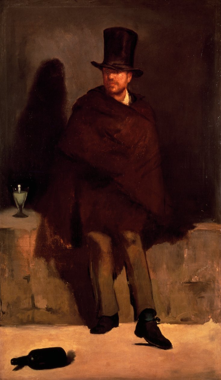 Absintdrickare av Édouard Manet