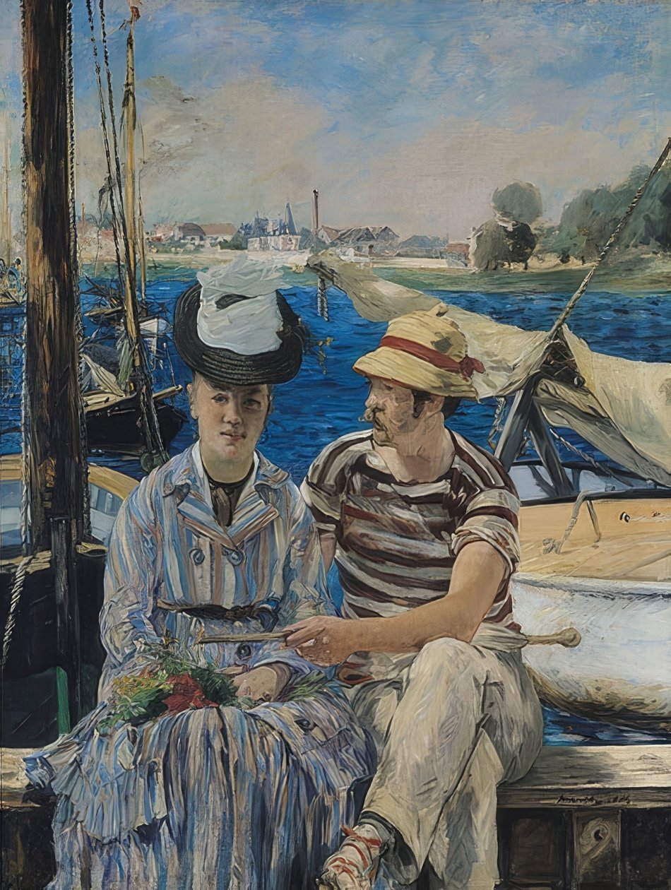 Argenteuil. 1874 av Édouard Manet