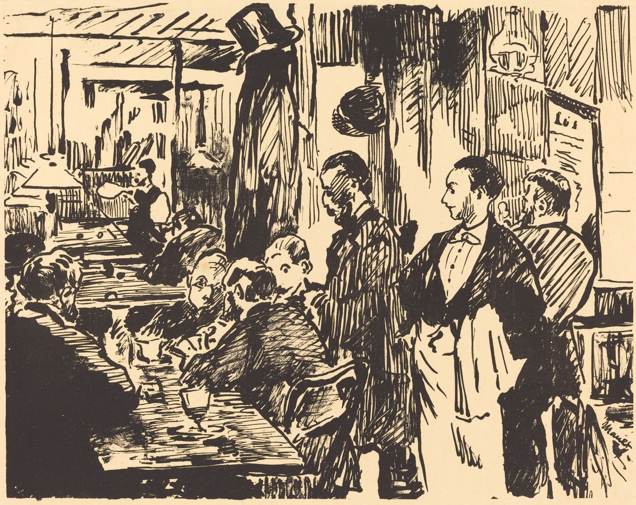 På kaféet av Édouard Manet