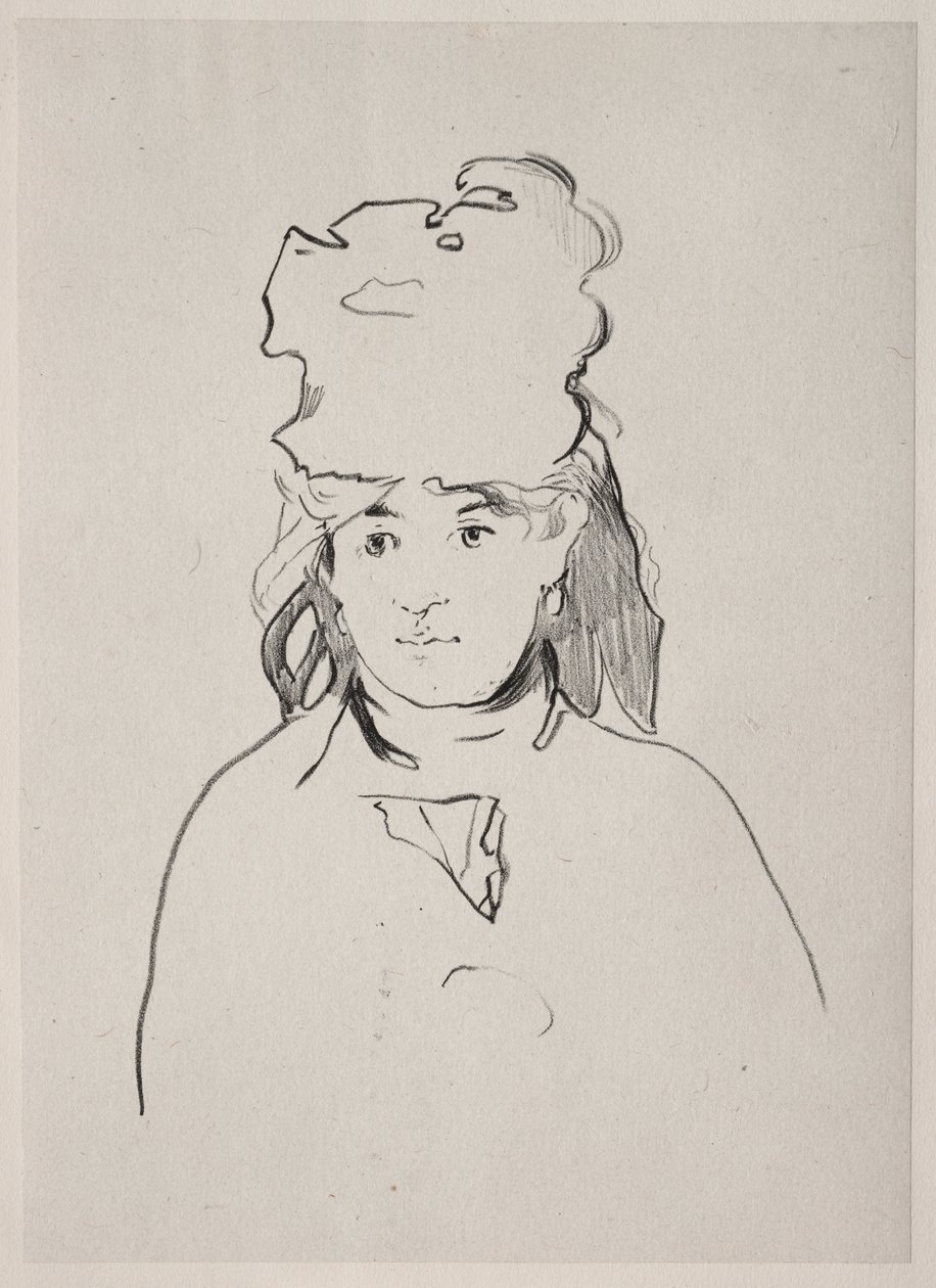 Berthe Morisot av Édouard Manet