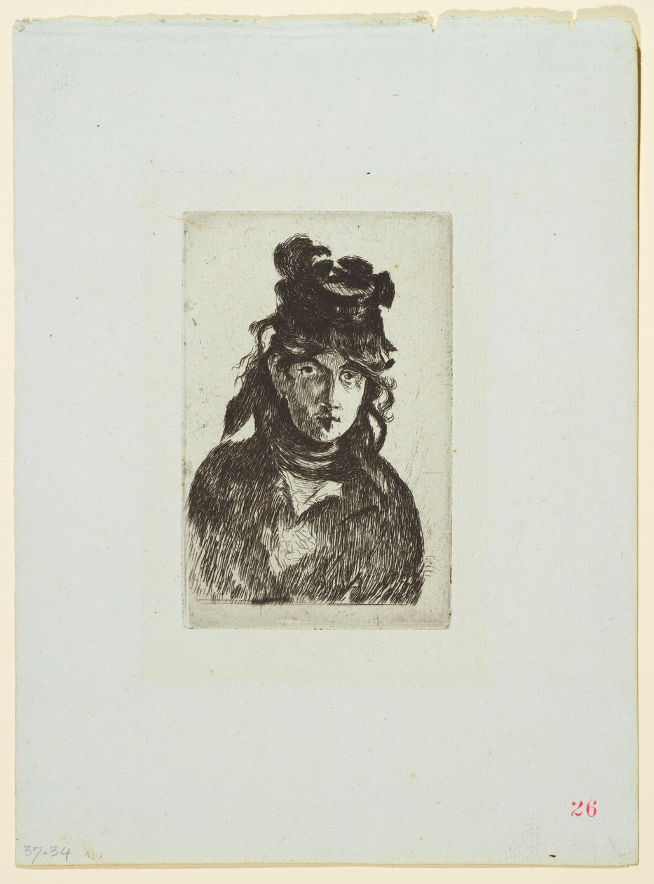 Berthe Morisot av Édouard Manet