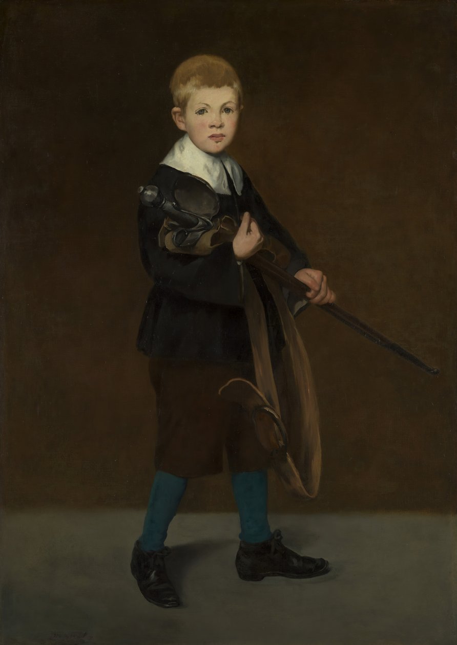 Pojke med ett svärd, 1861. av Édouard Manet
