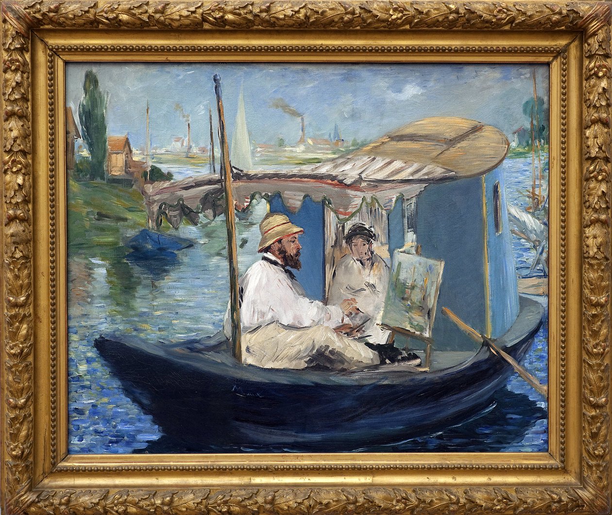 Claude Monet av Édouard Manet