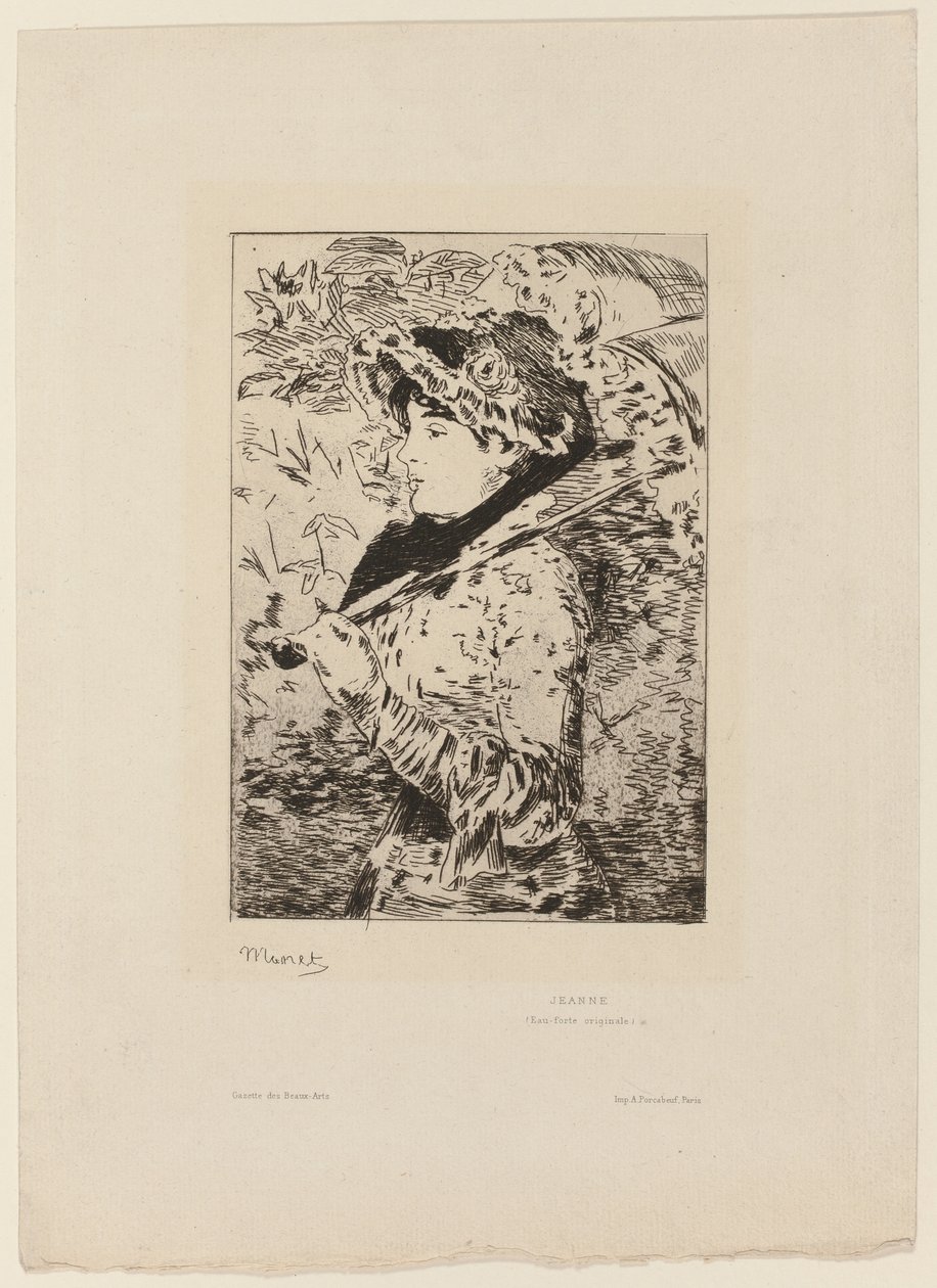 Jeanne (vår) av Édouard Manet