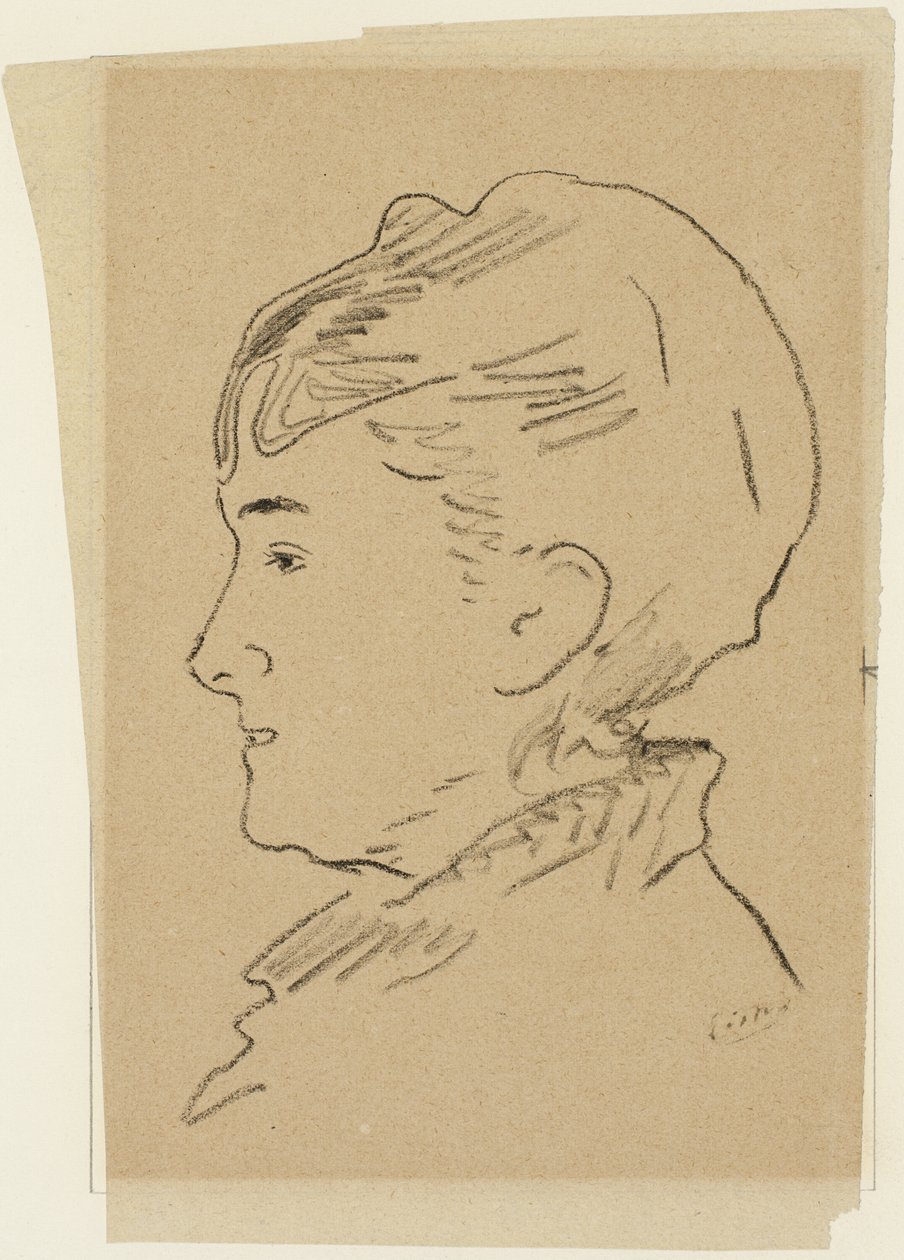 Fröken Isabelle Lemonnier av Édouard Manet