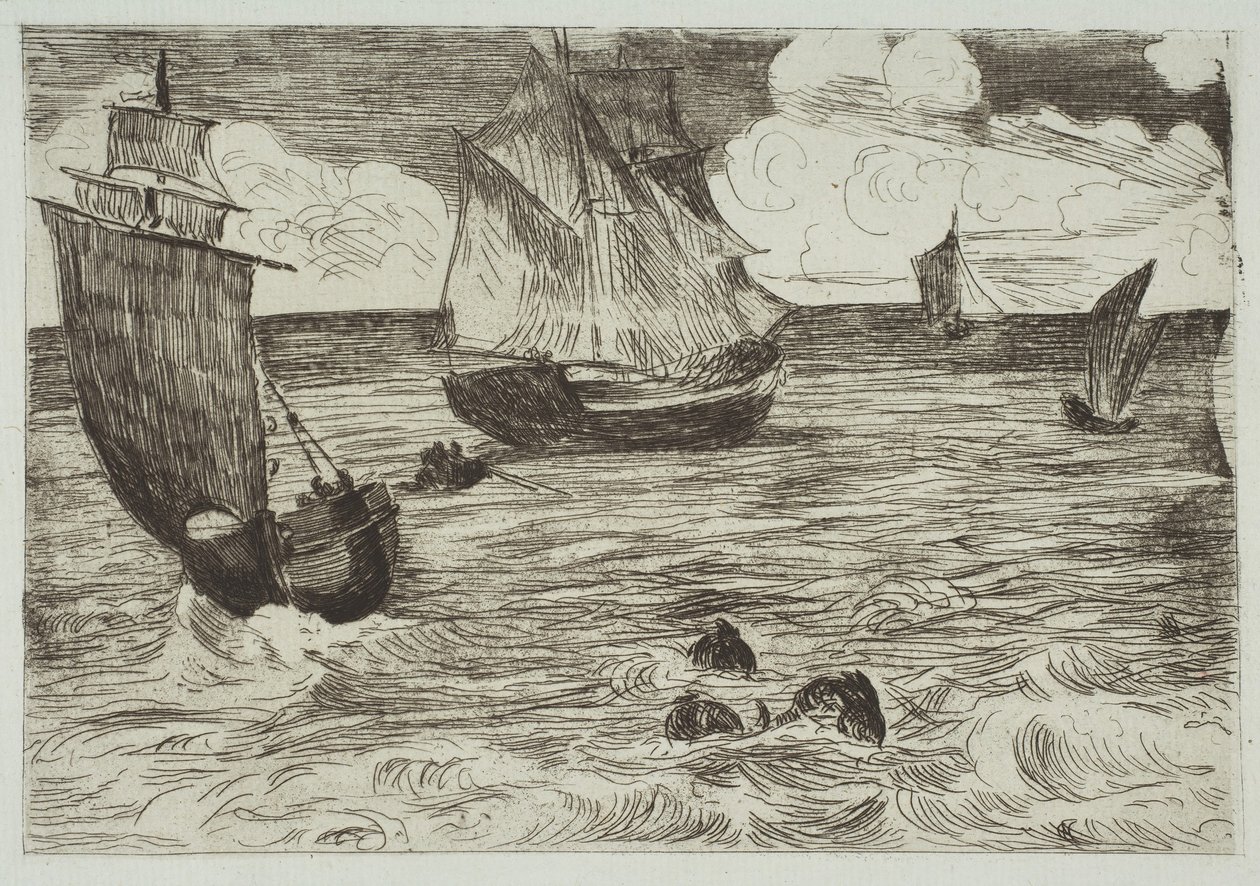 Marine, 1865-66. av Édouard Manet