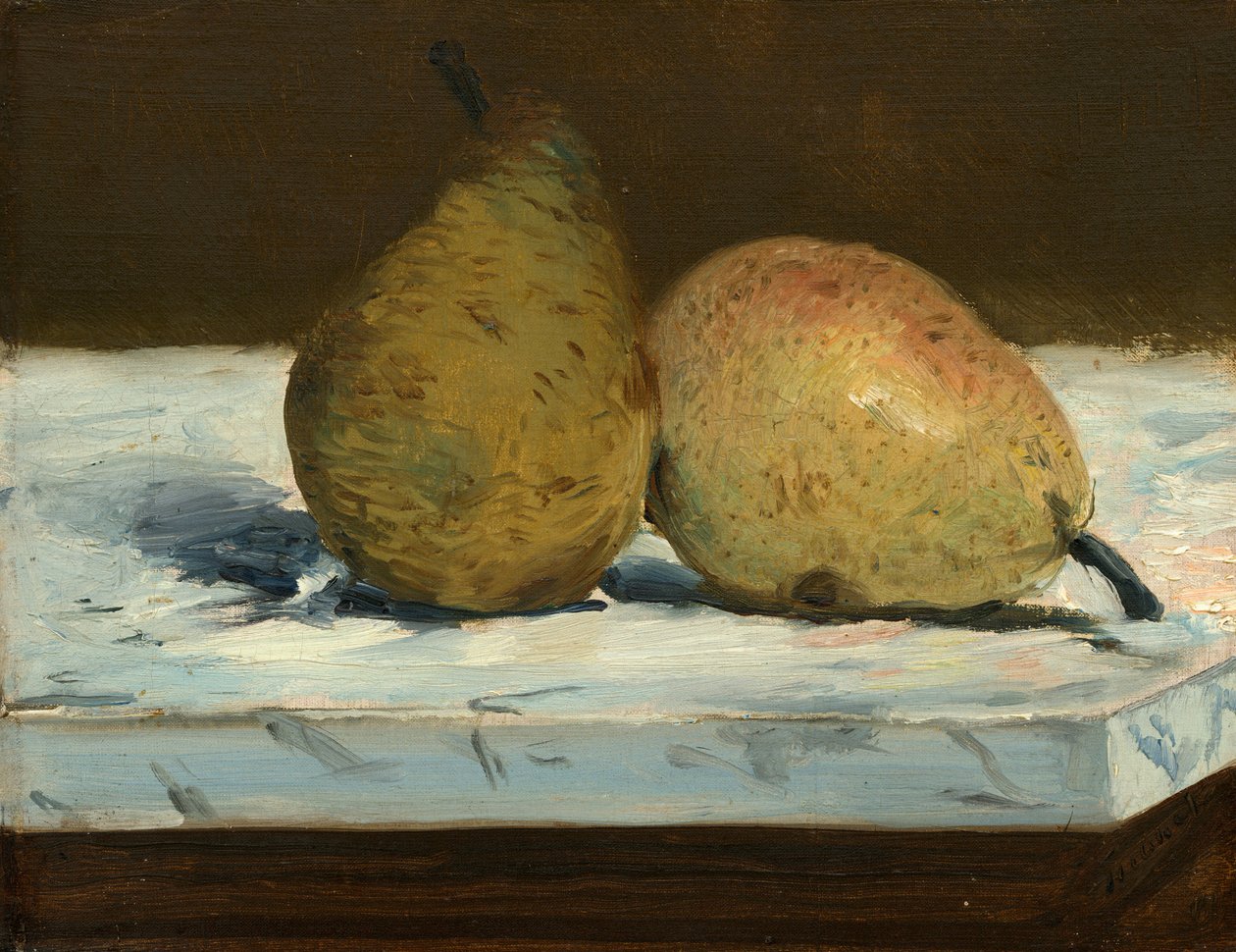 梨、1880年。スウェーデン語 av Édouard Manet