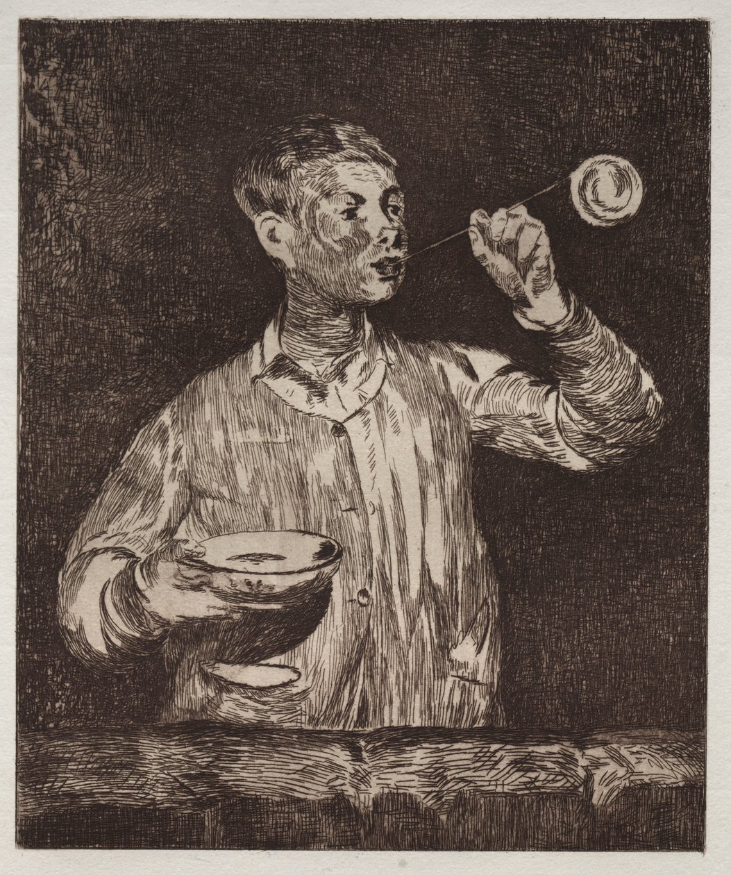 Pojken med såpbubblor. av Édouard Manet