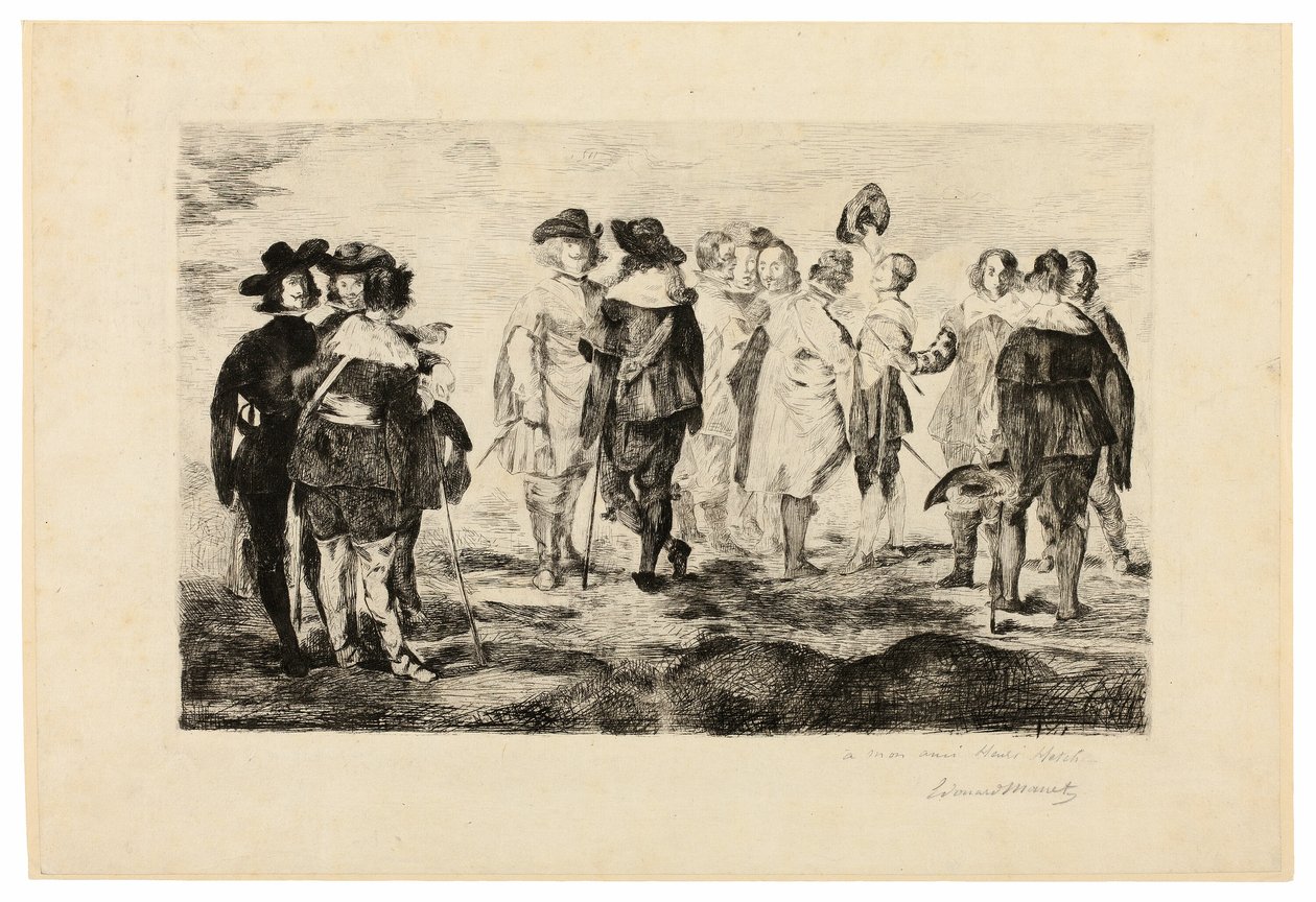 De små kavaljererna av Édouard Manet