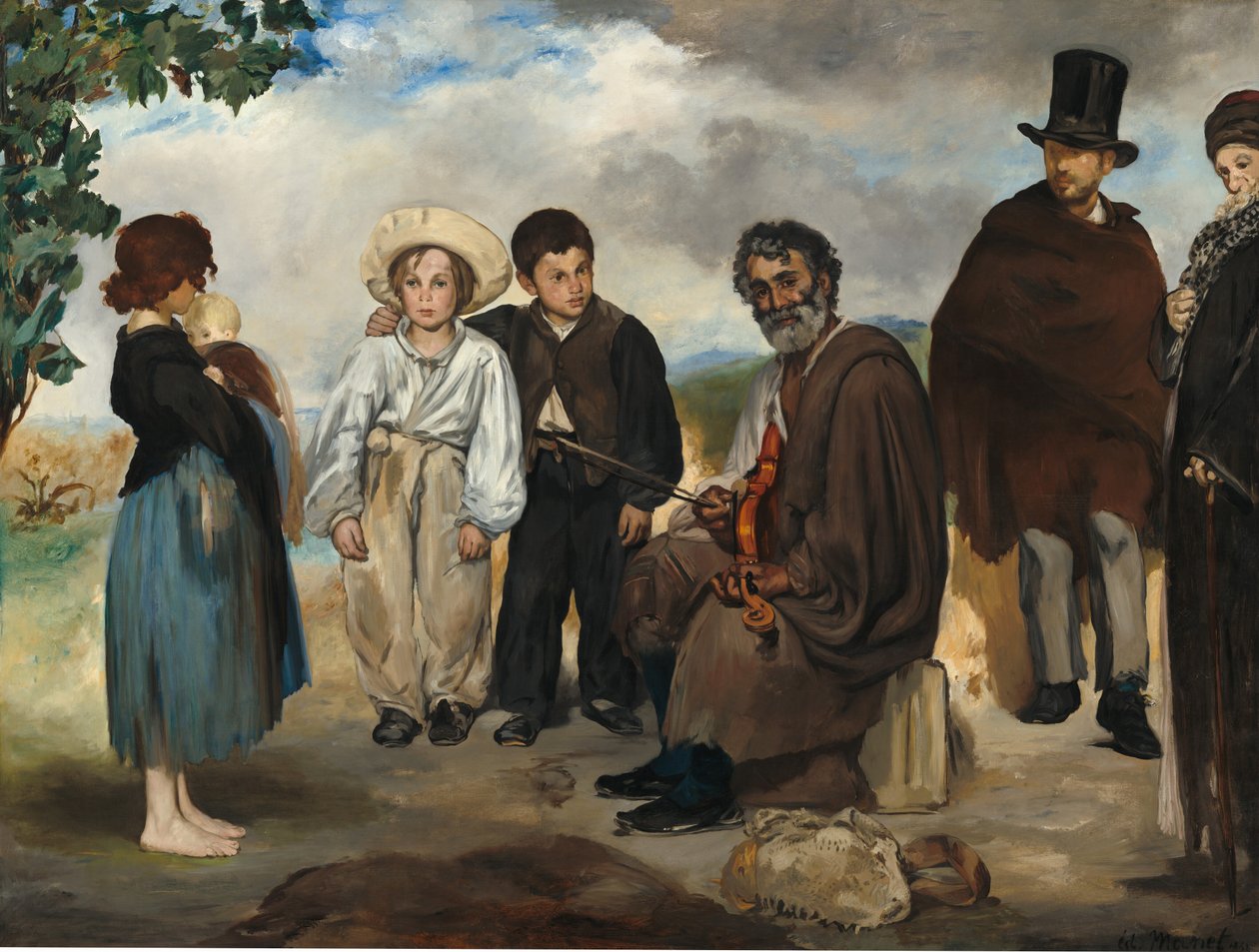 Den gamle musikern, 1862. av Édouard Manet