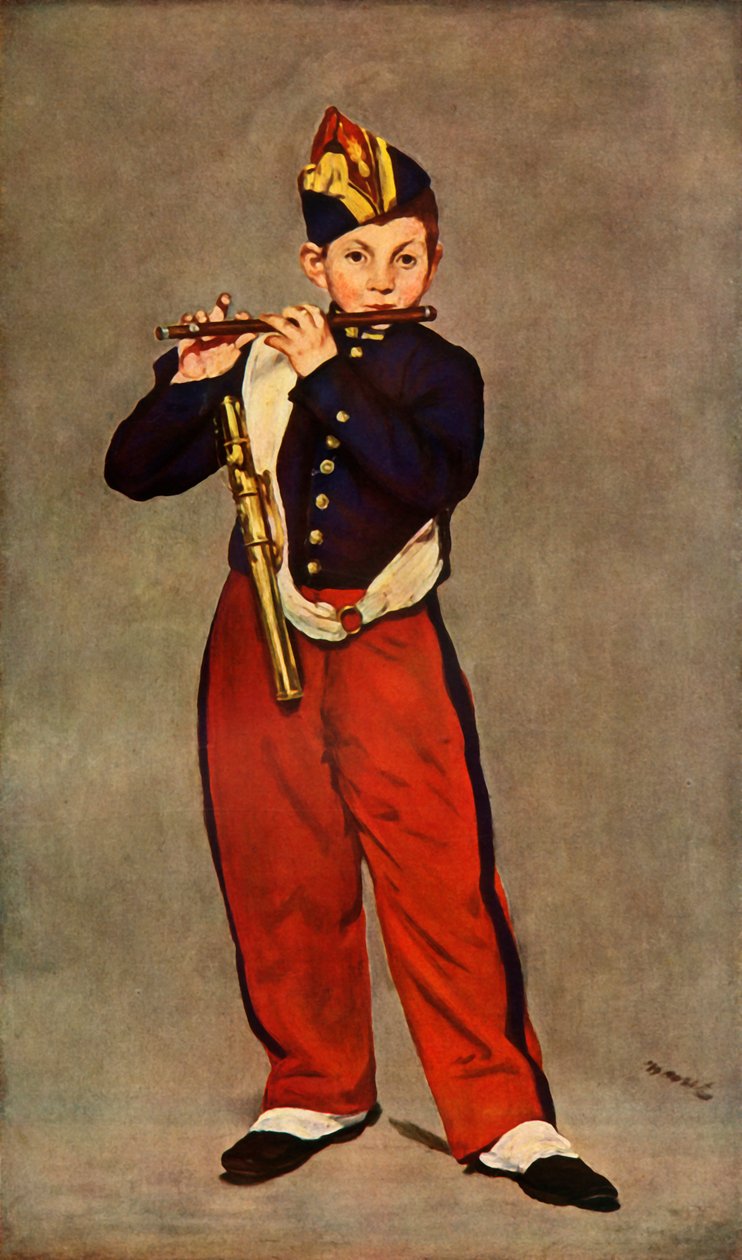 The Piper, 1866, 1937. av Édouard Manet