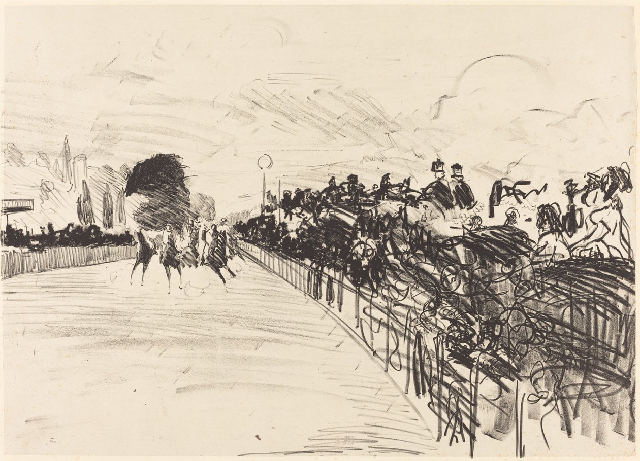 The Races (Les banor) av Édouard Manet