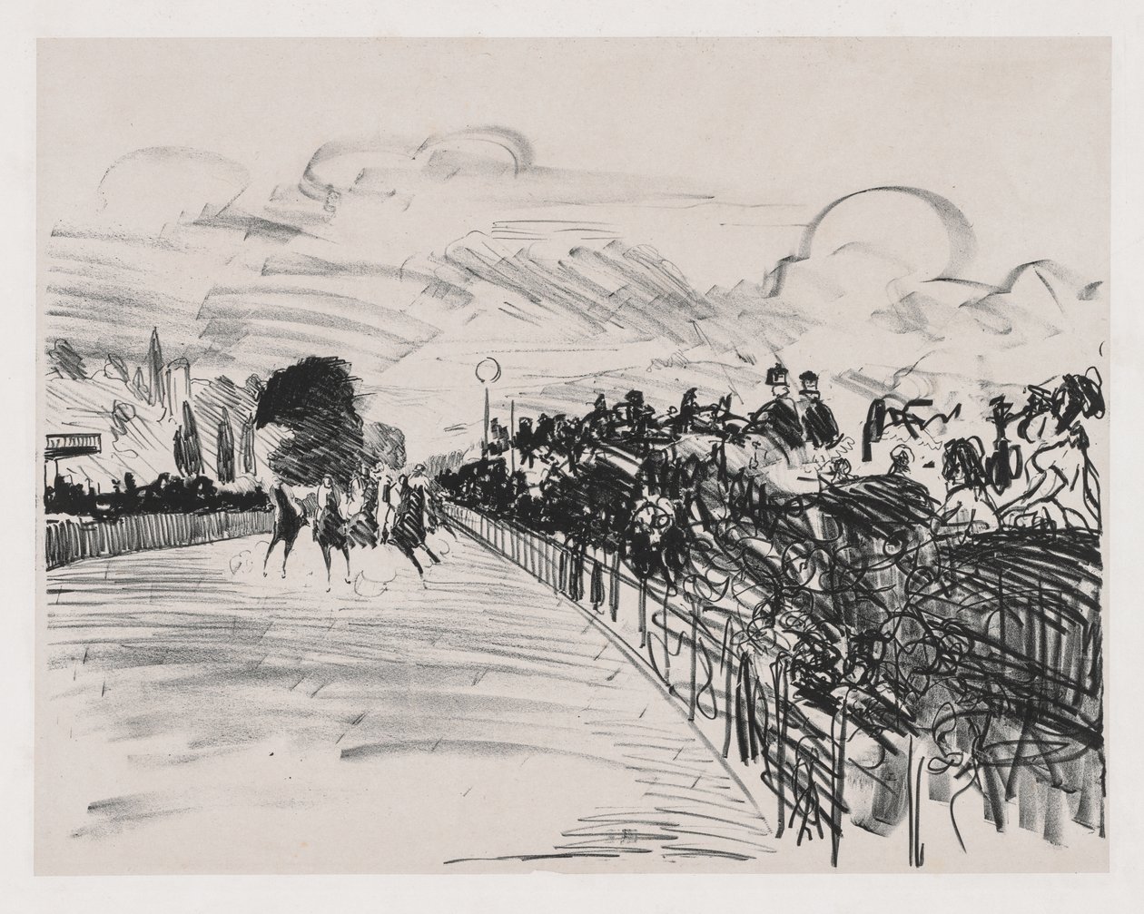 Raserna av Édouard Manet