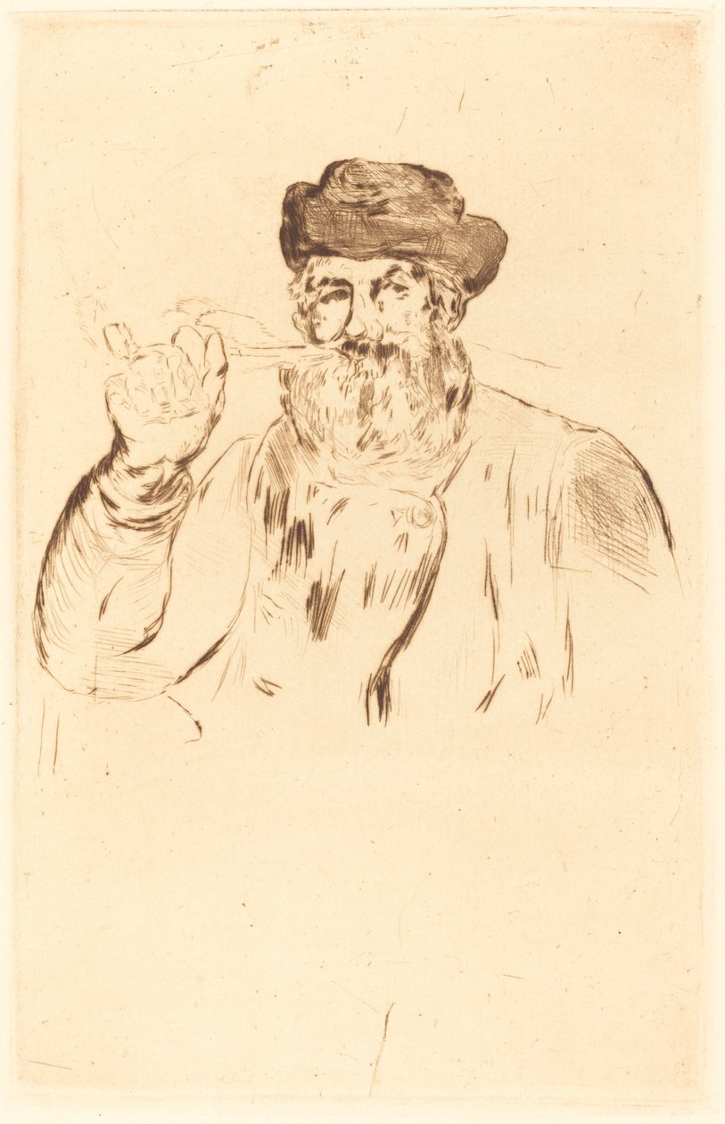 Rökaren, 1866. av Édouard Manet