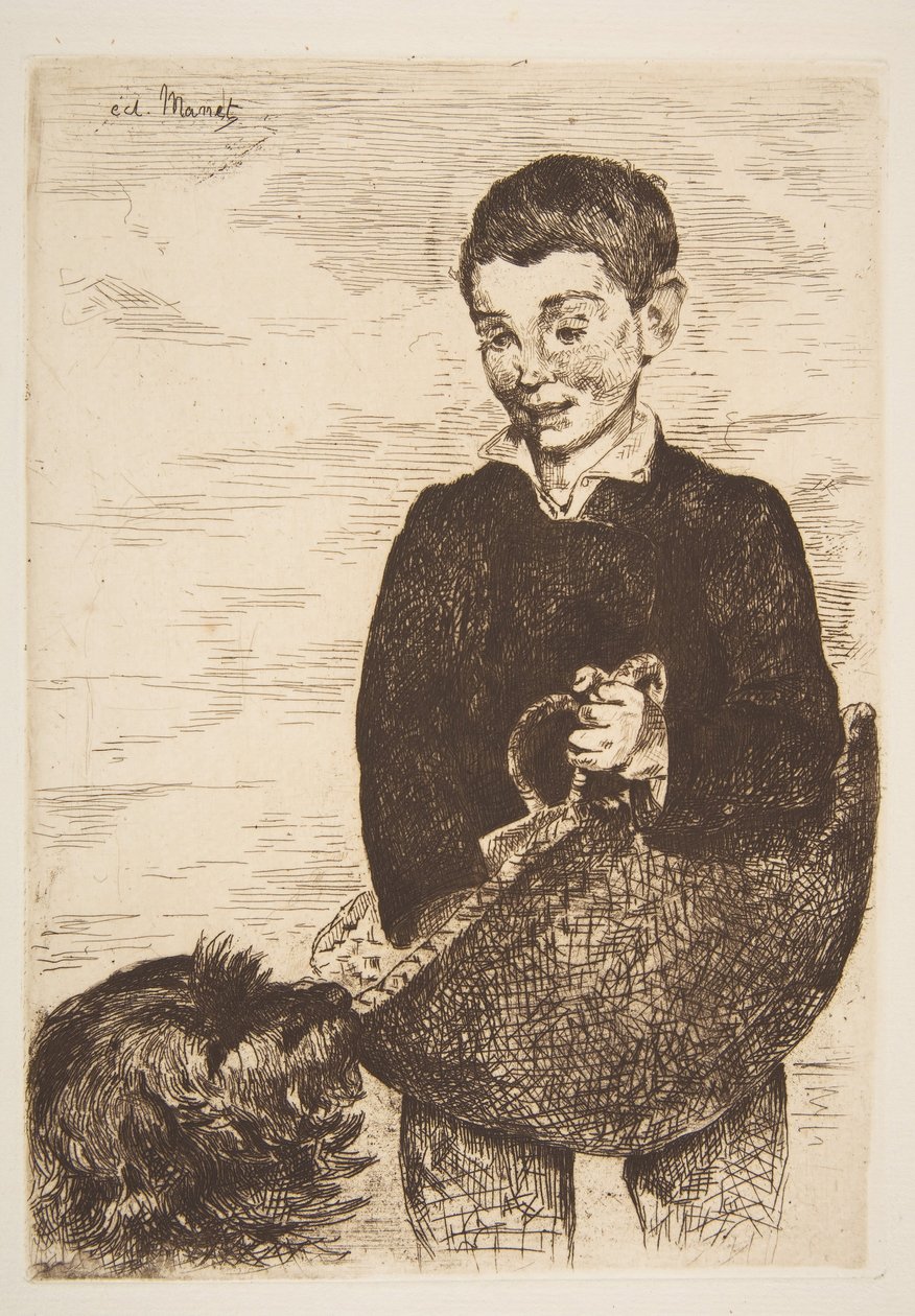 The Urchin, 1861-62. av Édouard Manet