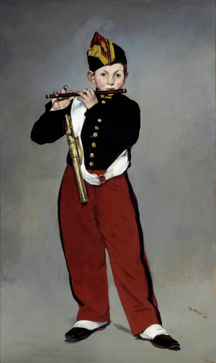Fife-spelaren av Édouard Manet