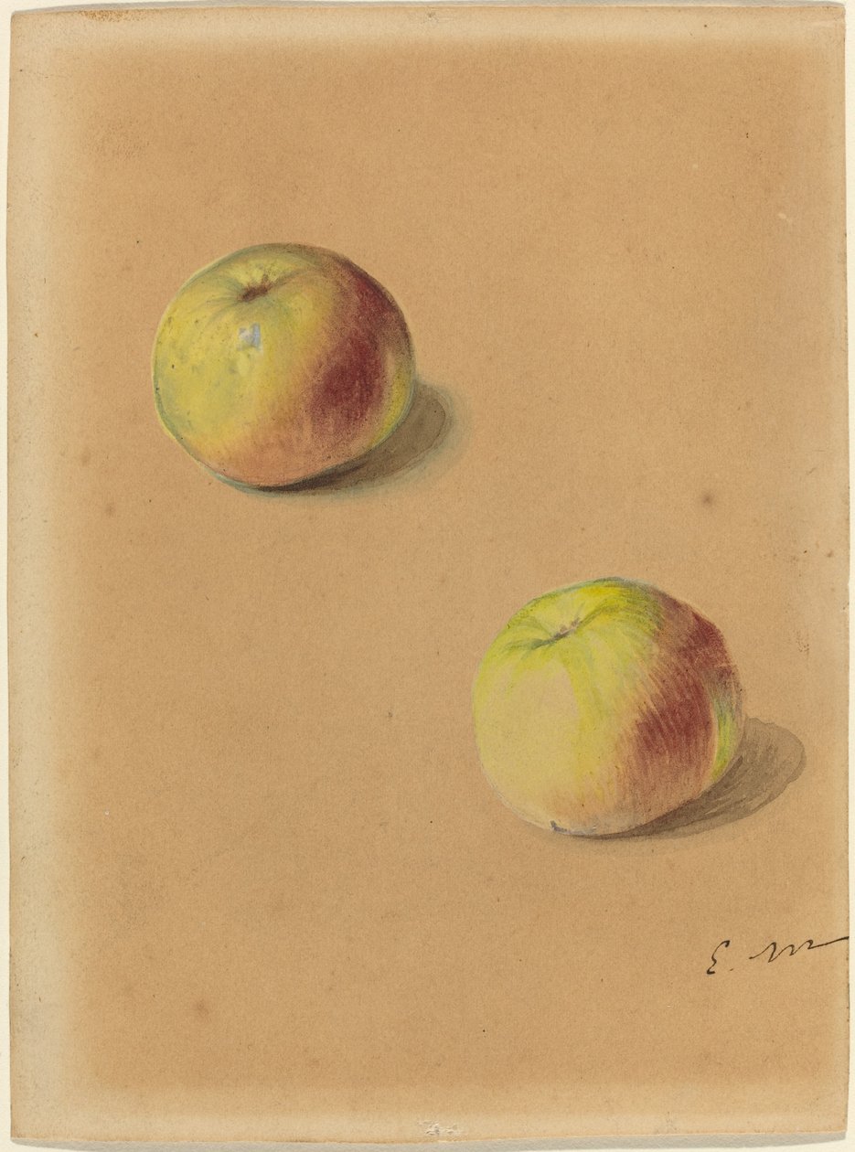 Två äpplen, 1880. av Édouard Manet