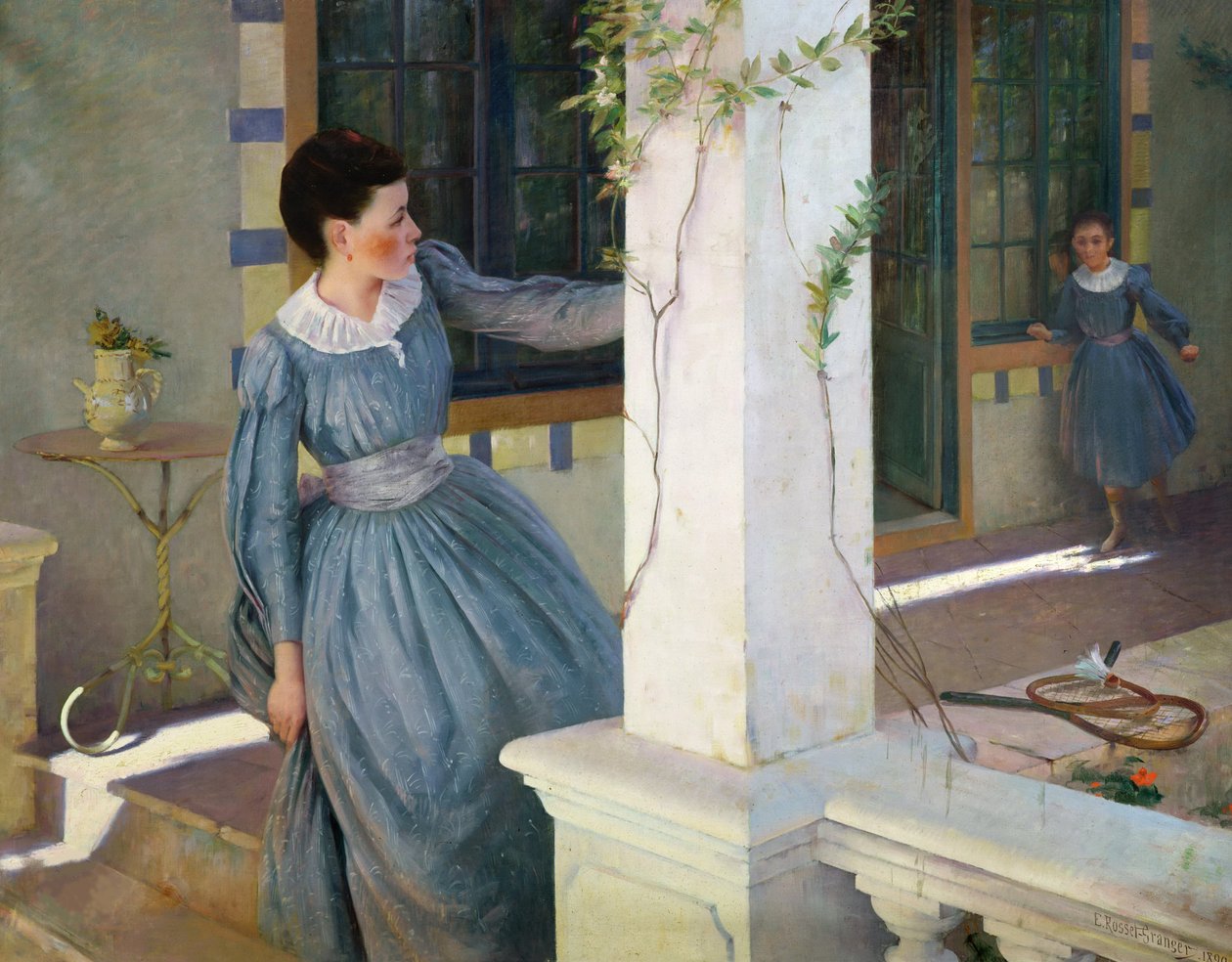 kurragömma, 1890. av Édouard Rosset Granger