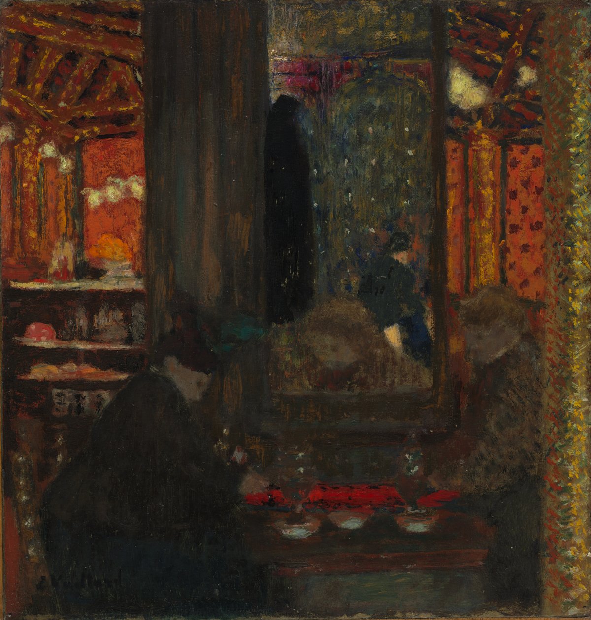 På kaféet av Edouard Vuillard