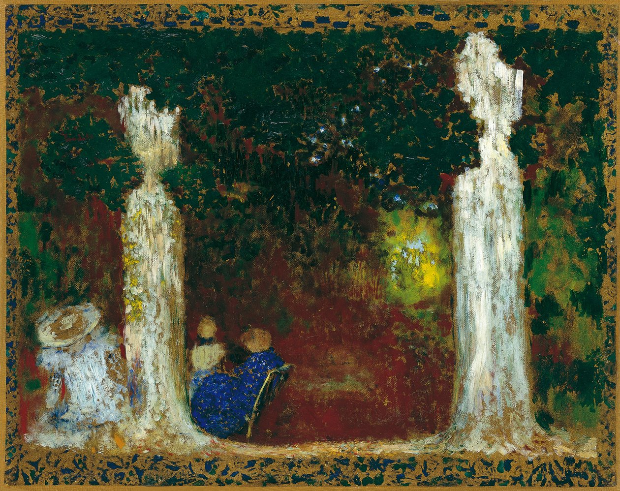 Under träden, 1897-1898 av Edouard Vuillard