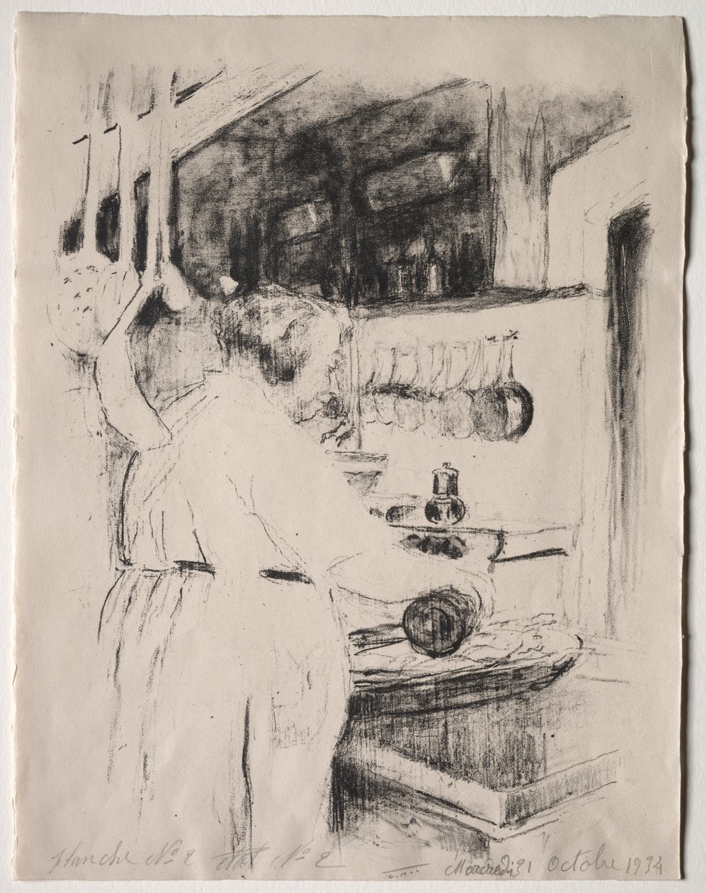 Matlagning: Kocken av Edouard Vuillard