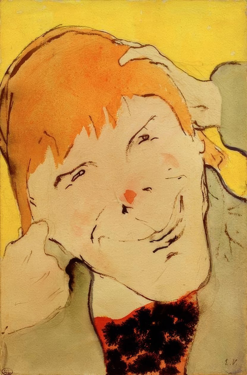 Coquelin junior i L’ami Fritz ’e. Erckmann-Chatrian av Edouard Vuillard