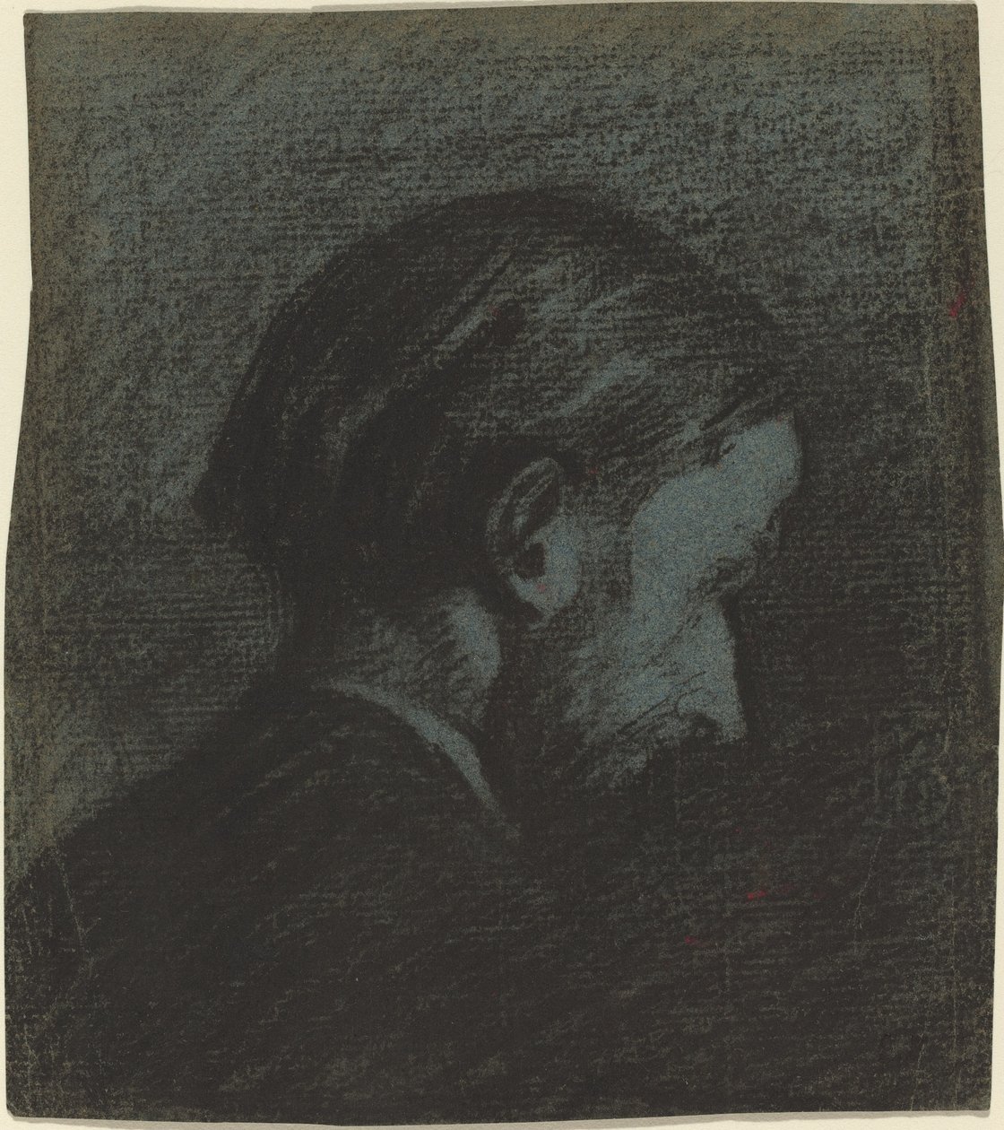 Chef för en skäggig man, 1889. av Edouard Vuillard
