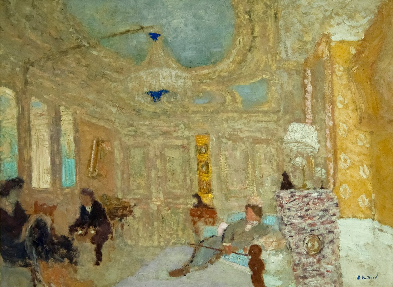 I väntrummet av Edouard Vuillard