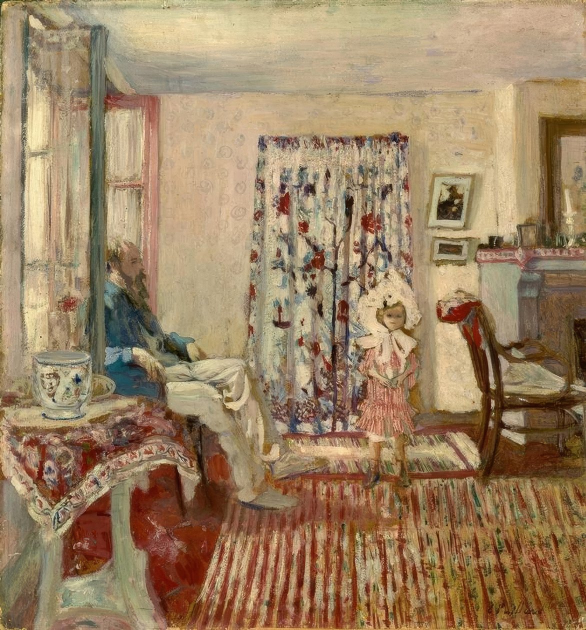 K.-X. Roussel och dotter av Edouard Vuillard