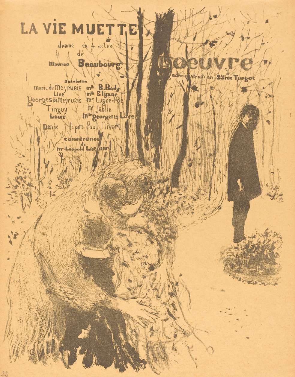 Det stumma livet, 1894. av Edouard Vuillard
