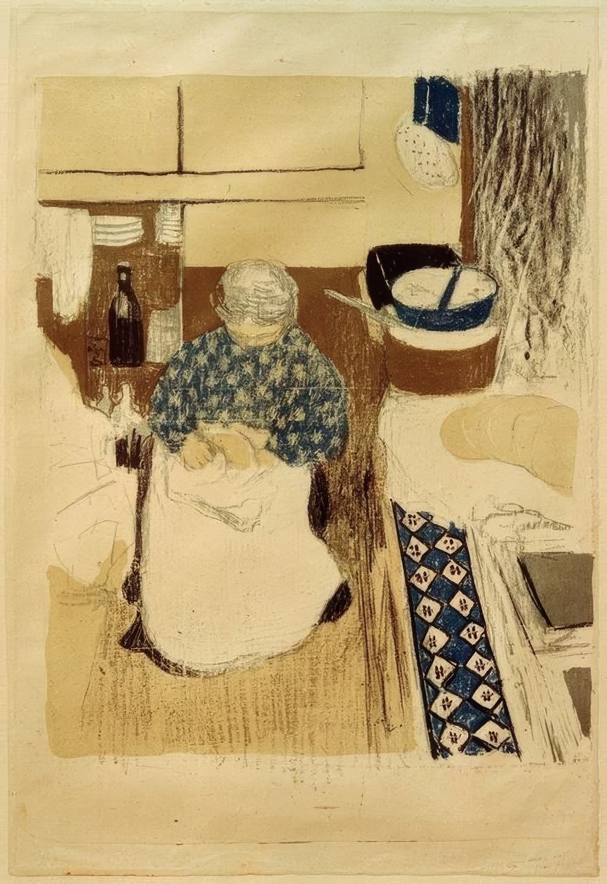 Kocken av Edouard Vuillard