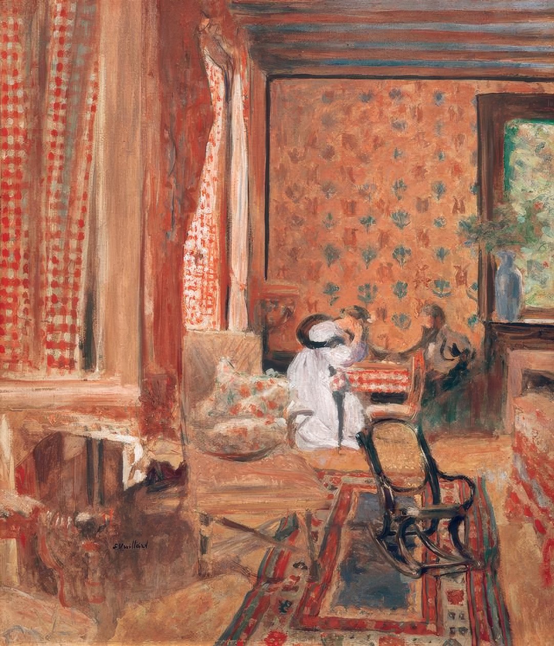 Damernas parti av Edouard Vuillard