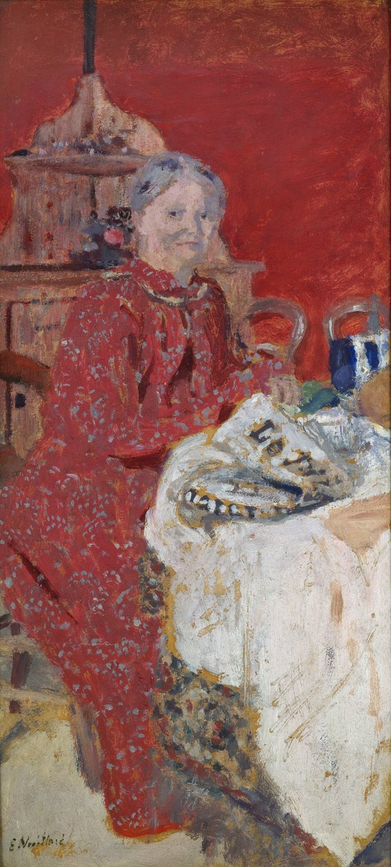 Lunchen, 1890-talet av Edouard Vuillard