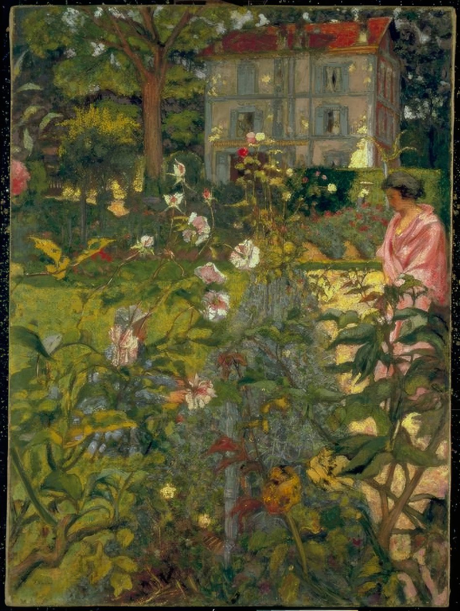 Vaucressons trädgård av Edouard Vuillard