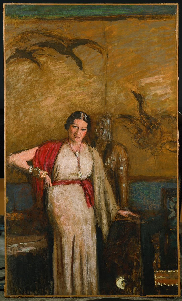 Fru Freyssinet, c.1934 av Edouard Vuillard