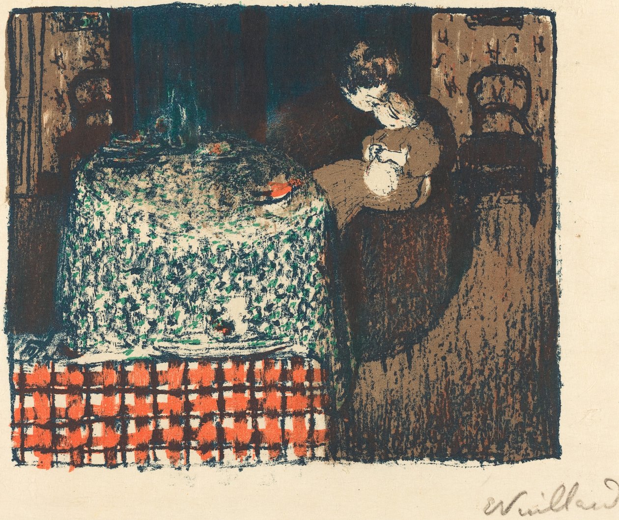 Moderskap av Edouard Vuillard