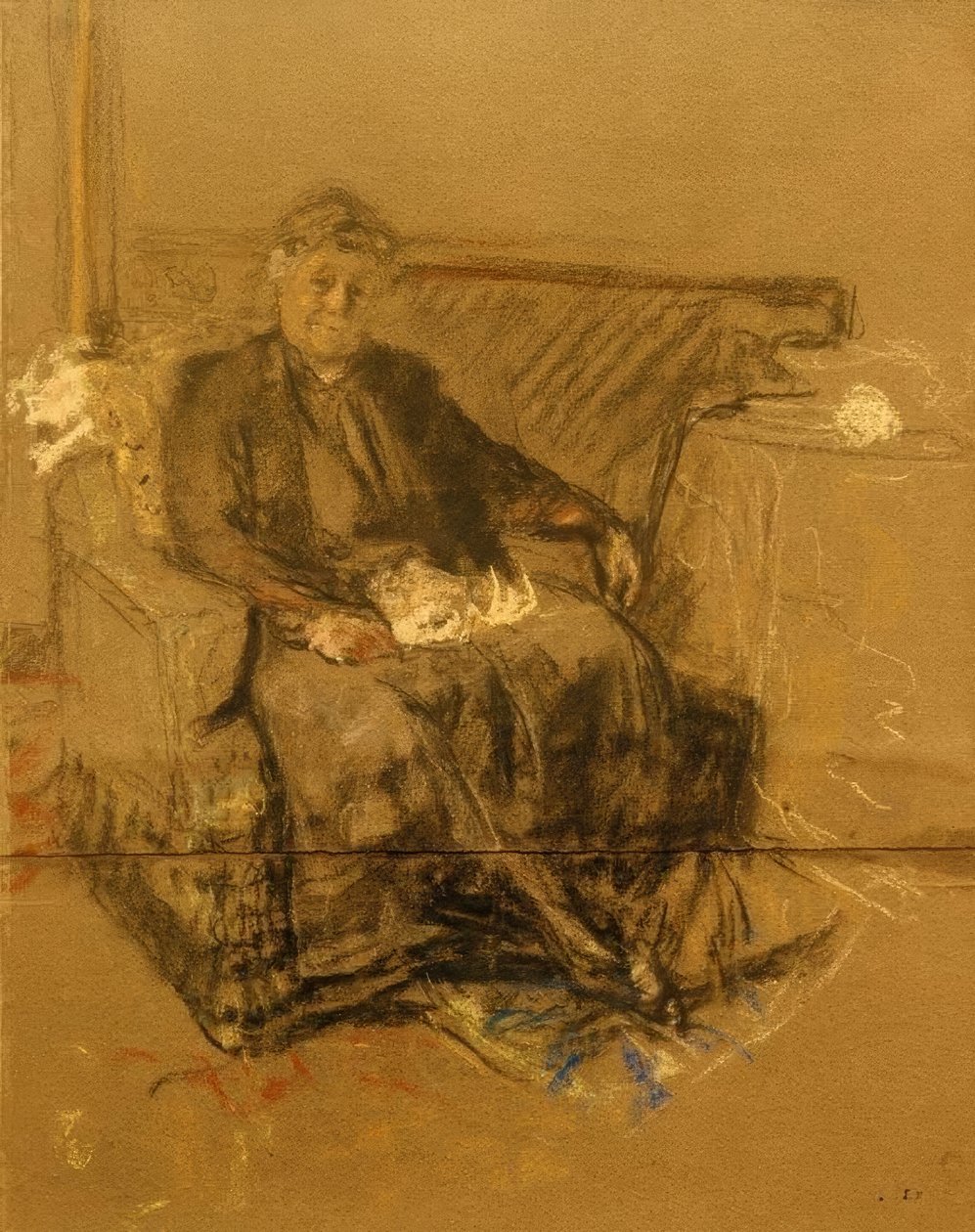 Porträtt av Madame Bénard II av Edouard Vuillard