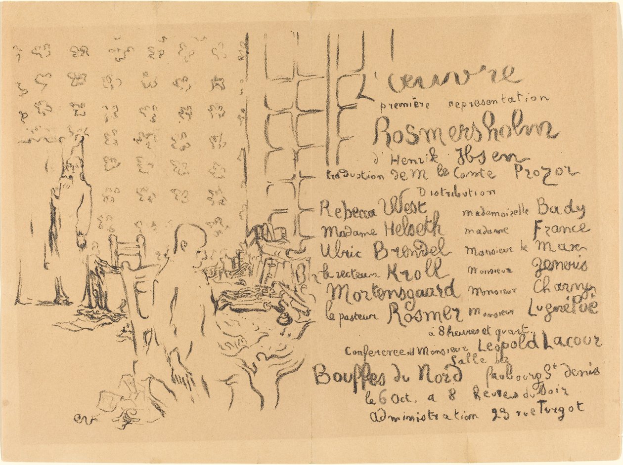 Rosmersholm av Edouard Vuillard