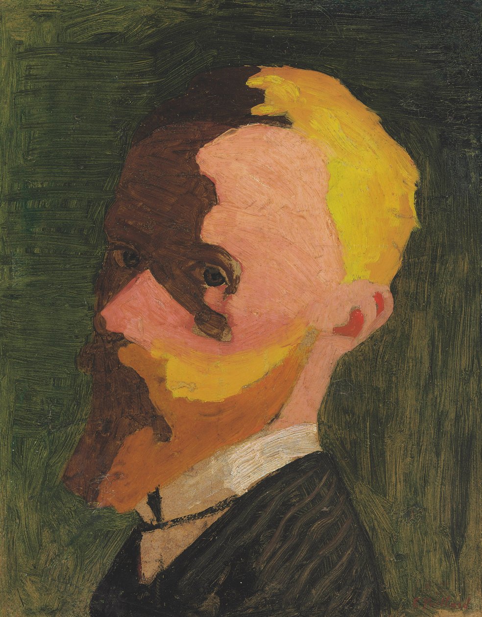 Självporträtt, ca. 1890. av Edouard Vuillard