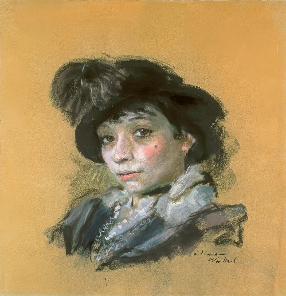 Simone av Edouard Vuillard