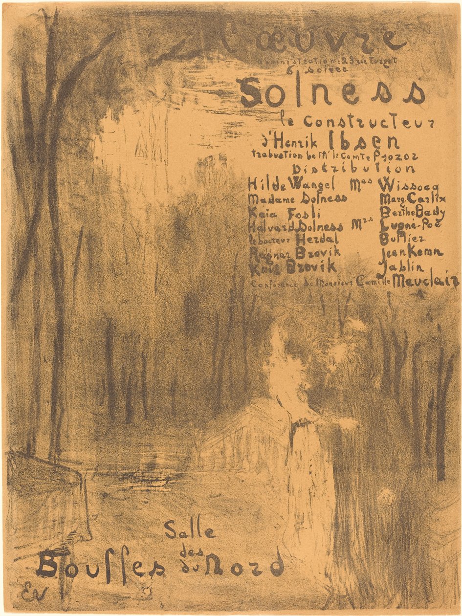 Byggaren Solness av Edouard Vuillard