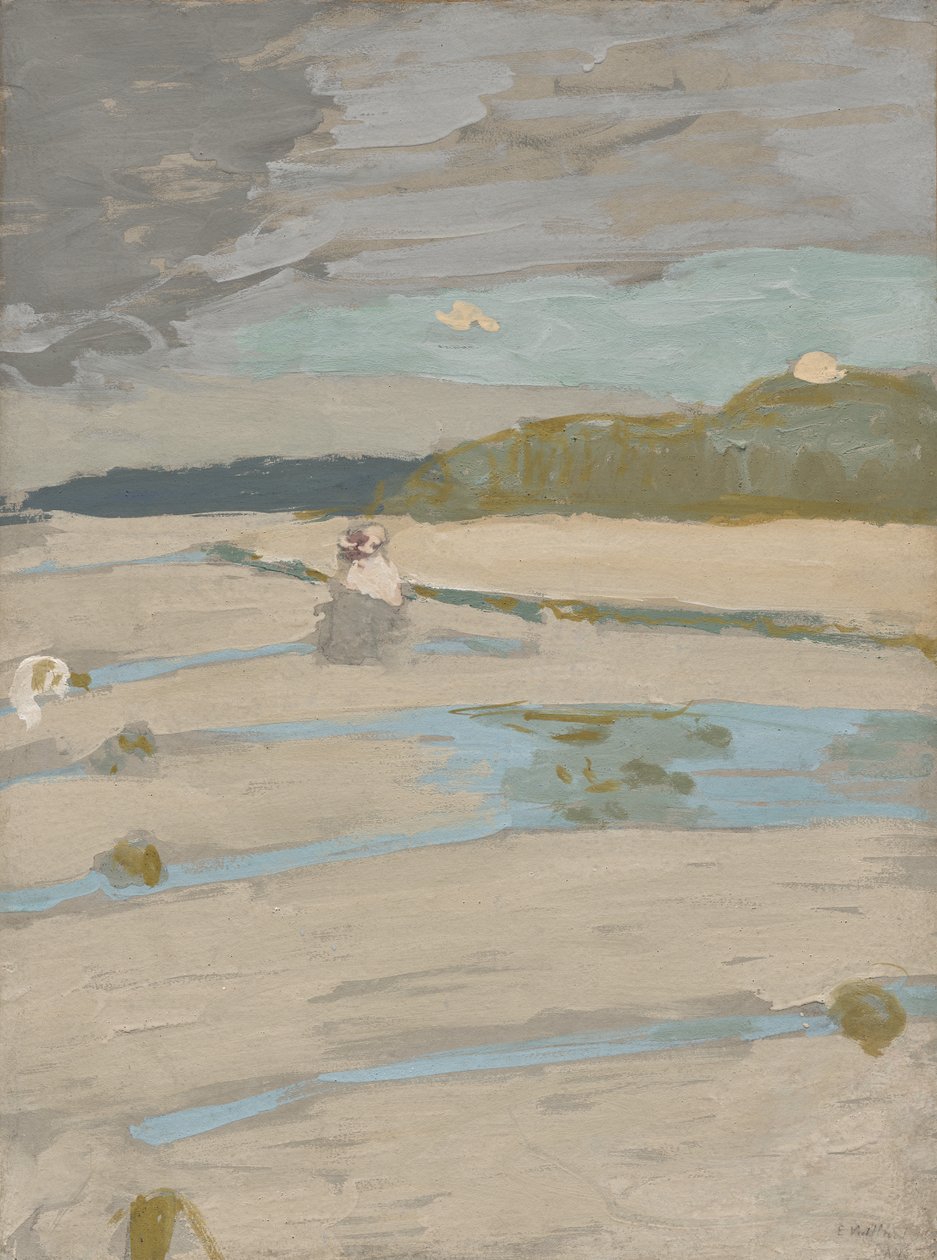 Stranden i Saint-Jacut av Edouard Vuillard