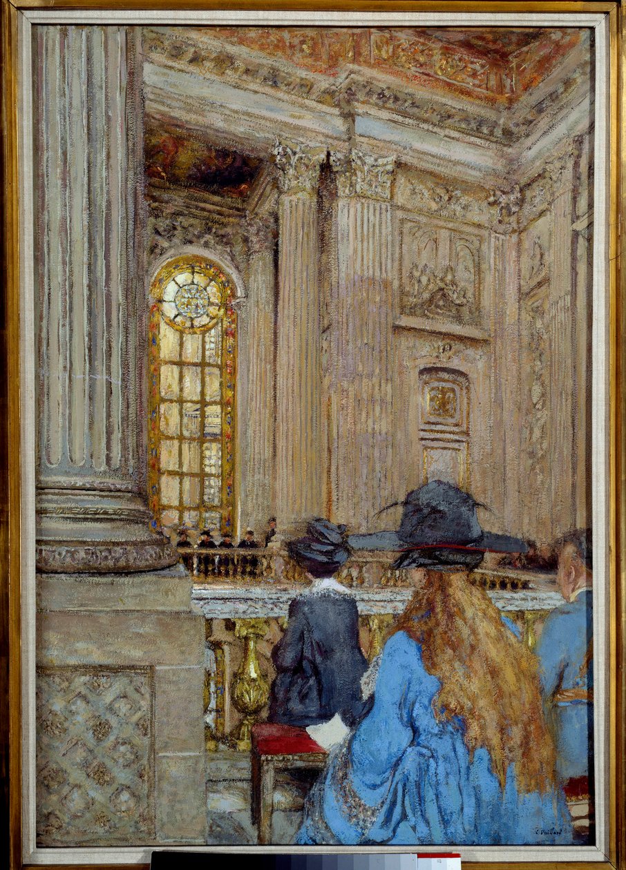 Kapellet i slottet i Versailles av Edouard Vuillard