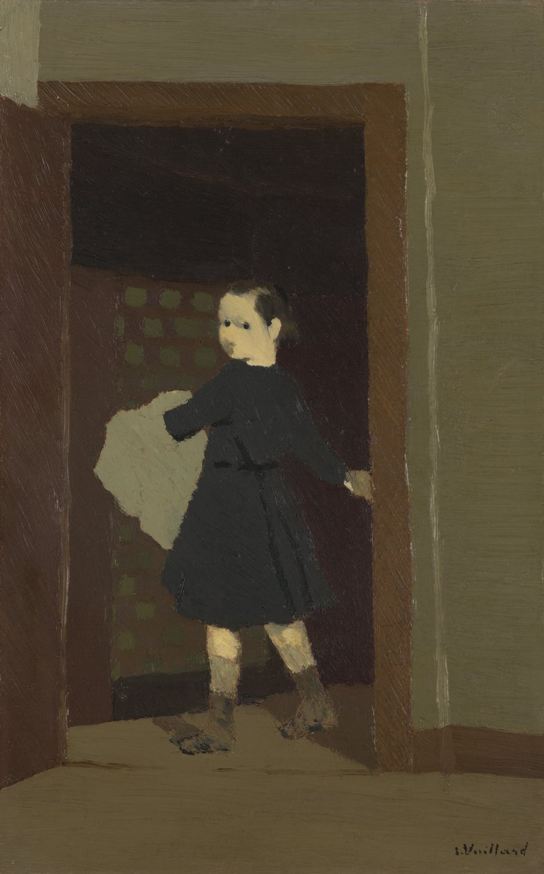 Barnet vid dörren, 1891-92 av Edouard Vuillard