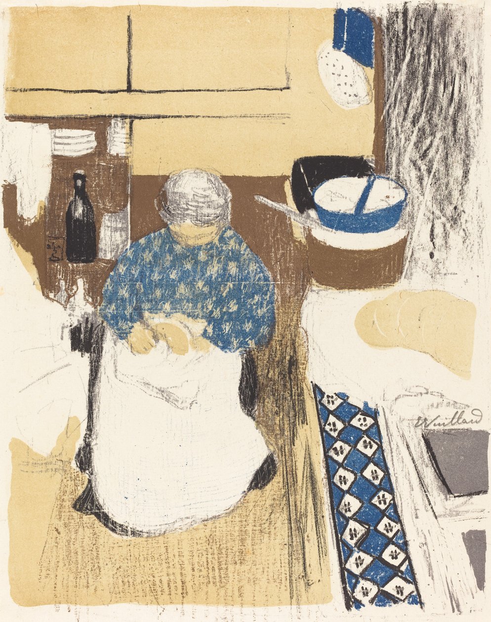 Kocken, 1899. av Edouard Vuillard